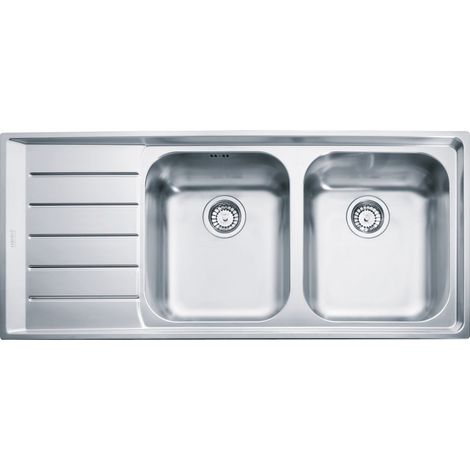 Evier Franke Neptune NEX221 - 000000 - Egouttoir A gauche (1/2)