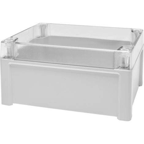 FIBOX Gehäuse, Tempo TPC 191209T, 187x122x90, PC Gehäuse,Scharnier,transparenter Deckel
