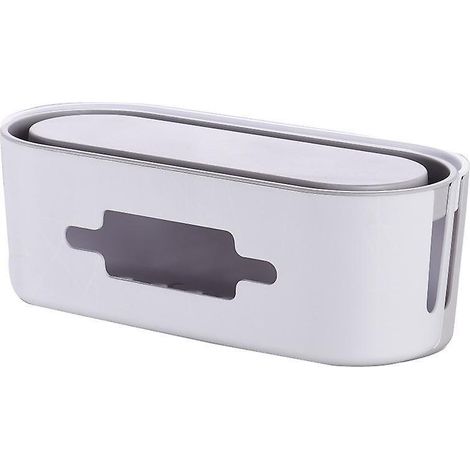 Boîte de gestion des câbles Boîte de rangement en carton pour câbles de bureau