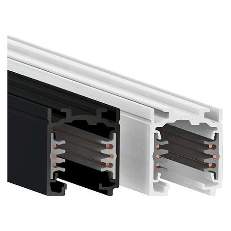 Rail universel triphasé dim 7p 1m blanc INTEGRATECH TRA3F1MW (1/2)