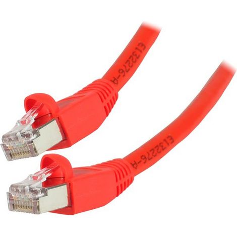 Cordon RJ45 S/FTP CAT 6 Rouge - 0,50m