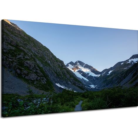 Leinwanddruck Natur Berglandschaft 120x70 cm