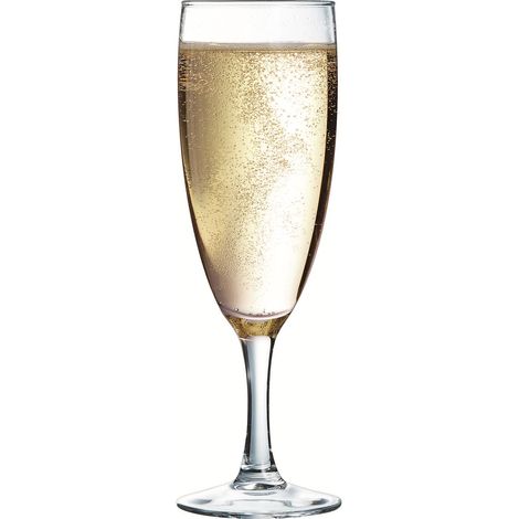Flûte à Champagne Elegance 17 cl Lot de 6 (1/5)