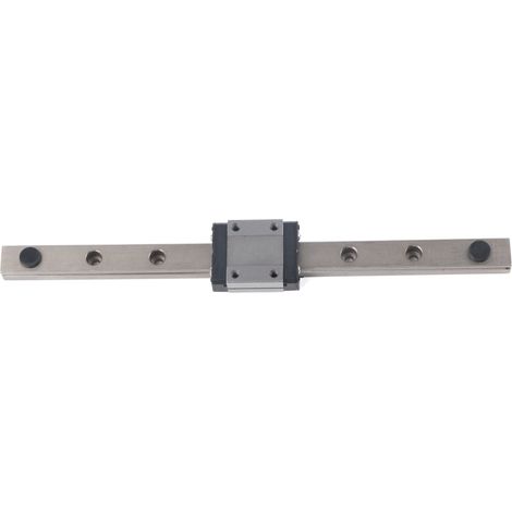 Glissière linéaire miniature MGN12H 200mm, guide de précision 12mm pour équipement d'automatisation, coulisseau robuste pour machines CNC et impression 3D (1/5)