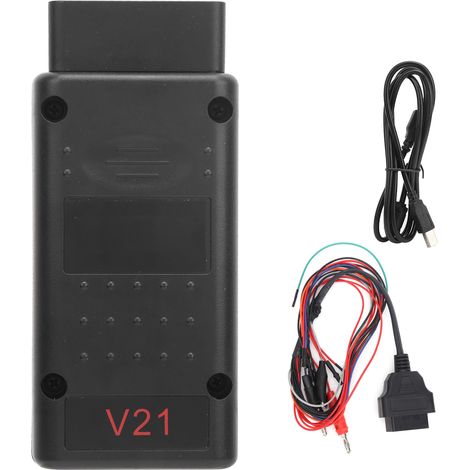 OBD2-Schnittstelle zur Fahrzeug-ECU-Tuning mit USB-Kabel, tragbarer Diagnosescanner mit beiliegender CD (1/5)