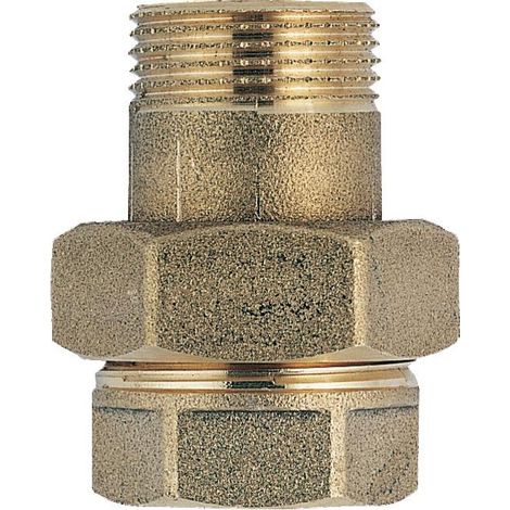 Raccord union laiton M/F sphéro-conique droit 1"1/2 RIQUIER ADRIEN 3481
