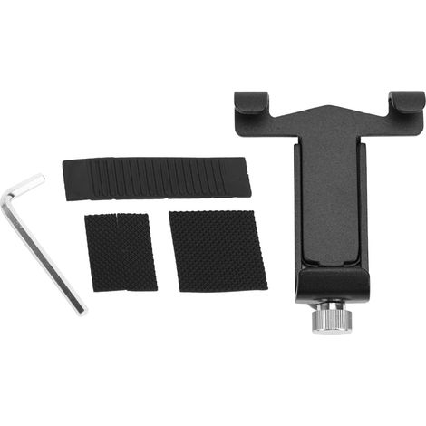 Support SJ-01 en Alliage d'Aluminium pour Vélo, Support de Téléphone Portable pour Cyclisme, Accessoire Vélo Monture Smartphone Couleur Titane (1/5)