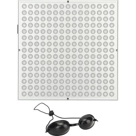 Panneau lumineux LED 100-240 V, infrarouge profond 660 nm, infrarouge proche 850 nm, lampe de physiothérapie pour soulager les douleurs musculaires et articulaires, prise UE (1/5)