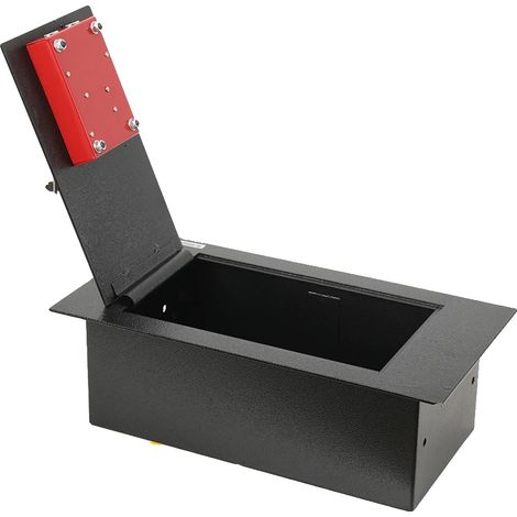 Coffre-fort de sol, construction en acier solide, serrure robuste, design résistant aux effractions (1/5)
