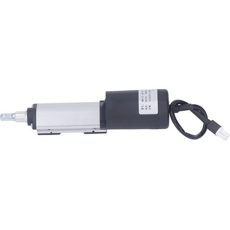 Vérin électrique linéaire miniature type stylo 100N 60mm 12V DC, télescopique pour motorisation agricole, robotique, automatisation maison, suivi de piste (1/5)