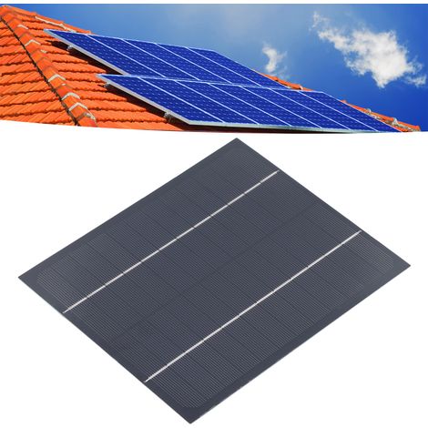 6W 12V DIY-Solarpanel für Wissenschaftsprojekte/Beleuchtung/Solarspielzeug – Polysilizium, wetterfest, tragbar (170x200mm) (1/5)