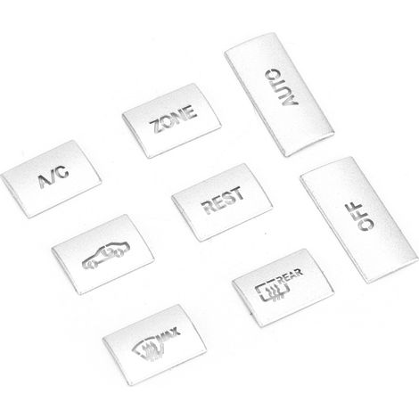 8-teiliges Set Klimaanlagen-Knopfabdeckungen für Mercedes E-Klasse W212 (2010–2015), Autozubehör