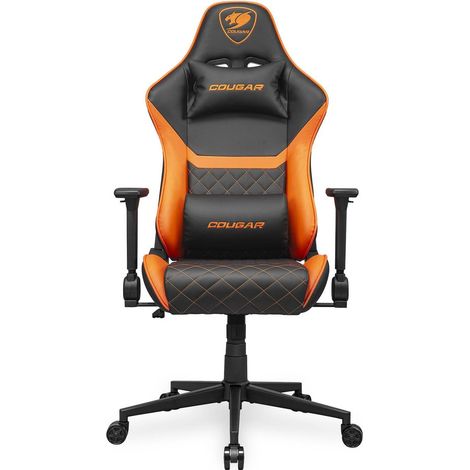 Cougar Armor One V2 Silla Gaming Negro Naranja