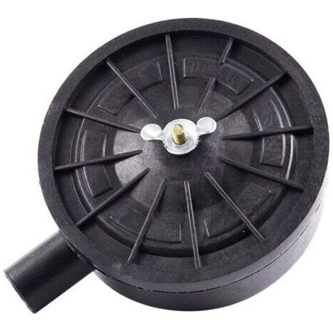 Filtre à air compresseur 20mm – Filetage mâle G1/2 – Filtration silence pour compresseur d'air – Plastique noir (1/5)