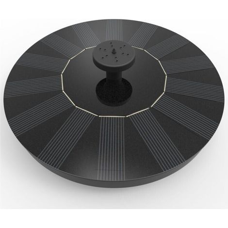 Gartenbrunnen, Solatec Solarbrunnen mit 1,4-W-Solarpumpe – Tauchpumpe für Teiche, Schwimmbäder, Gärten und Aquarien. (1/5)