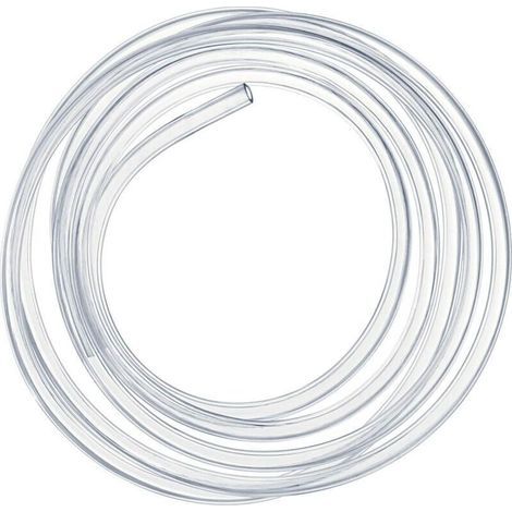 Tuyau Transparent de Pression 3 mètres, 10 × 12mm Tuyauterie Flexible Tube de PVC (1/5)