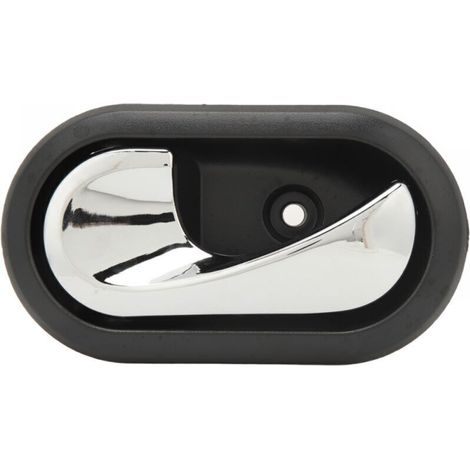 Poignée de porte intérieure automobile de rechange haute résistance, adaptée au côté gauche (8200733848) (argent). (1/5)