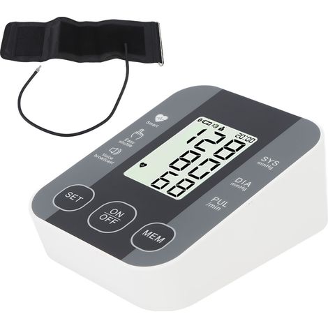 Tensiomètre de haute précision avec annonce vocale automatique et écran LCD intelligent (1/5)