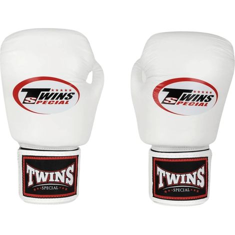 Gants de boxe Twins Special BGVL3 blancs 14 oz (1/5)