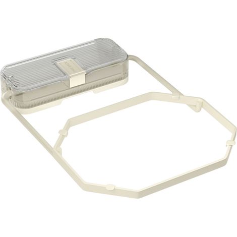Filtre Pour Évier - Filtre À Déchets Alimentaires Avec Ventouse - Pour Évier De Cuisine Et Plan De Travail - 22 x 14 x 5,5 cm - 1 Pièce