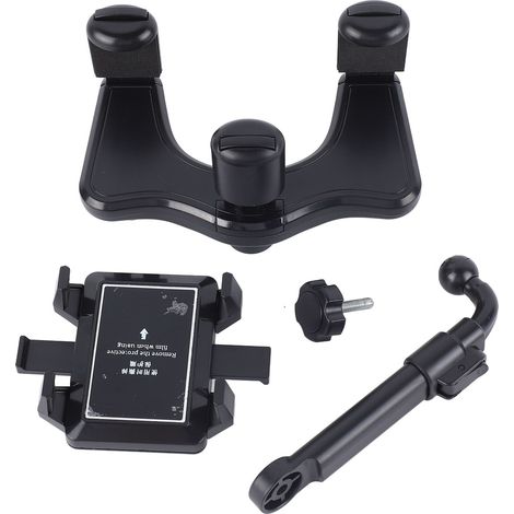 Car Navigation Support Bracket Rearview Mirror Mount Cell Phone Holder Fastening Parts Accessories