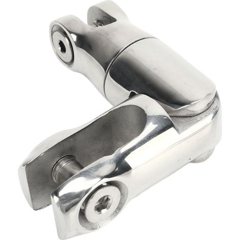 Maillon de chaîne d'ancre marine inoxydable, 1/4-5/16 pouce, finition brillante anti-rouille, capacité 3200 lbs, adapté aux chaînes 6-8 mm. (1/5)