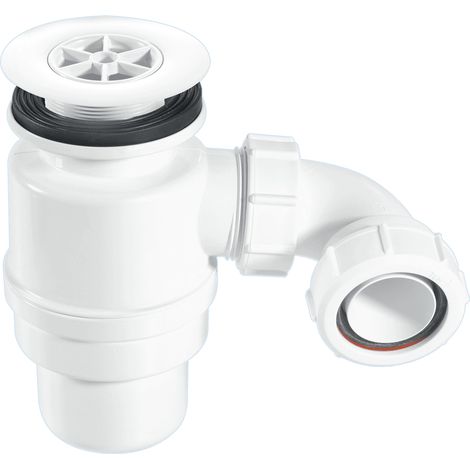 McAlpine STW11-R 80mm Water Seal Resealing Shower Trap with Multifit Outlet (1/4)