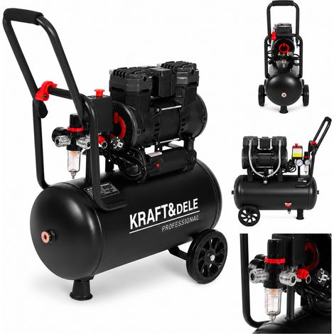 Compresor sin aceite 24L 1450W Kraft&Dele (1/5)
