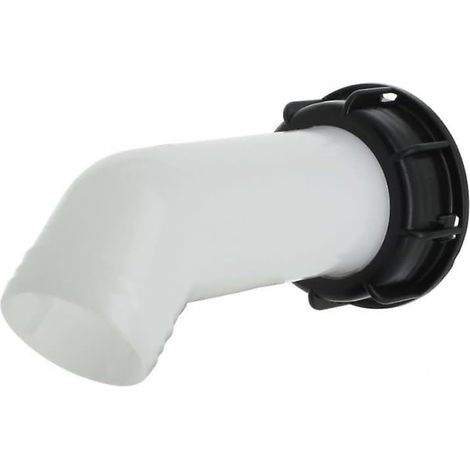 Buse de vidange avec écrou pour réservoir d'eau IBC 1000 l, raccord de vanne de buse, rallonge de tuyau, adaptateur de buse, bec de robinet pour réservoir d'eau IBC (1/3)