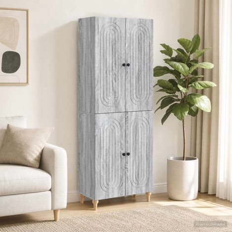 vidaXL Ensemble de Meubles 2 pc Bois d'ingénierie (1/5)