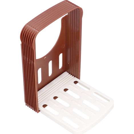Coupe-Pain ABS Pliable Réglable Machine à Trancher le Pain Accessoire de Cuisine Café (1/5)