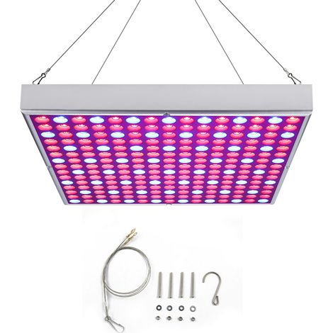 SWANEW Lampade per Piante 15w Grow Led Coltivazione Indoor Idroponica Lampada Crescita Luci Piante Illuminazione di Pannello per Luminosa Led per Piante (1/5)