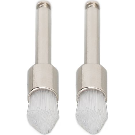 100 pièces Brosses de Polissage Dentaire en Acier Inoxydable, Têtes de Brosse Jetables pour Polisseuse Dentaire (1/5)