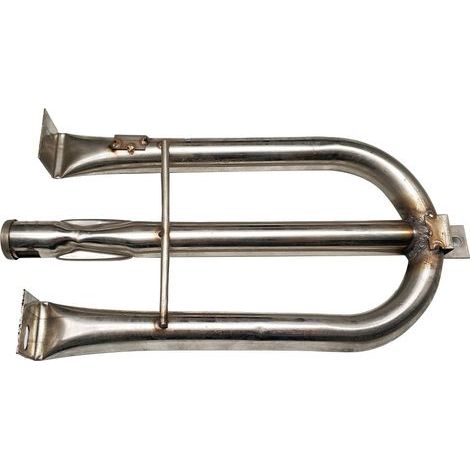 Tubes de barbecue universels en acier inoxydable 304, brûleur à gaz pour barbecue, 30 000 BTU, pour extérieur et intérieur, propane, type U (1/4)