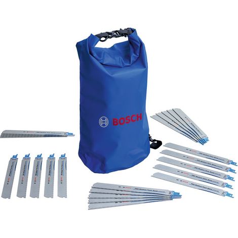 Lame de scie sabre PRO S1137BEF Bosch 25 pces + sac étanche