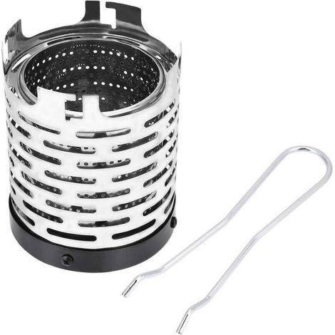 Réchaud de chauffage de camping - chauffage gaz portable Mini réchaud à gaz de chauffage en métal pliable pour l'extérieur portable, accessoire de randonnée pour camping (1/5)