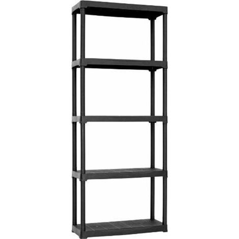 Étagère modulaire avec 5 étagères en Plastique en polypropylène 90 x 40 x 176 cm. (1/4)