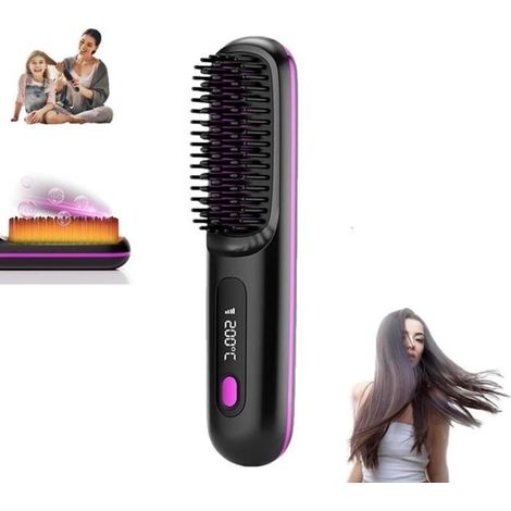 Cellfast – Brosse soufflante lissante portable – Technologie ionique – 3 réglages de température – Pour tous types de cheveux