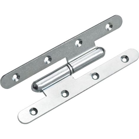 Hettich Türband 60 x 160 mm links verzinkt - 1 Stück Scharniere