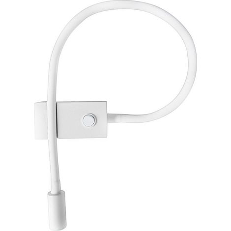 Merano Brockville Liseuse Sable Blanc Aluminium LED 3W 3200K