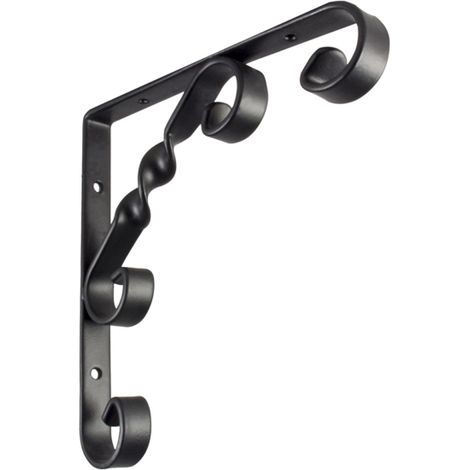 MASIDEF - 1 REGGIMENSOLA DECORATIVA 200x200 MM COLORE NERO