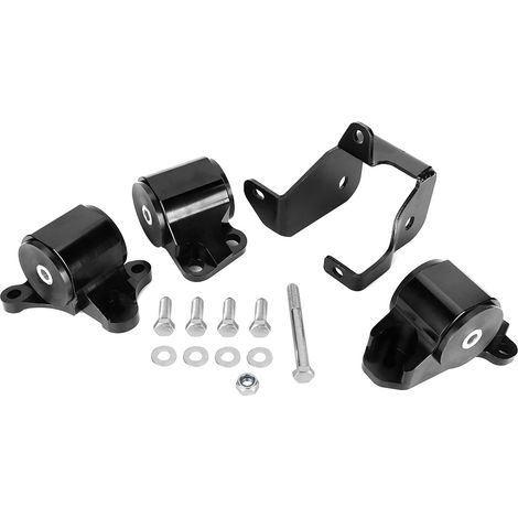 Support de moteur, installation simple, supports haute résistance antirouille et résistants à l'abrasion pour remplacement de la série B D Civic 1996-2000 (1/5)