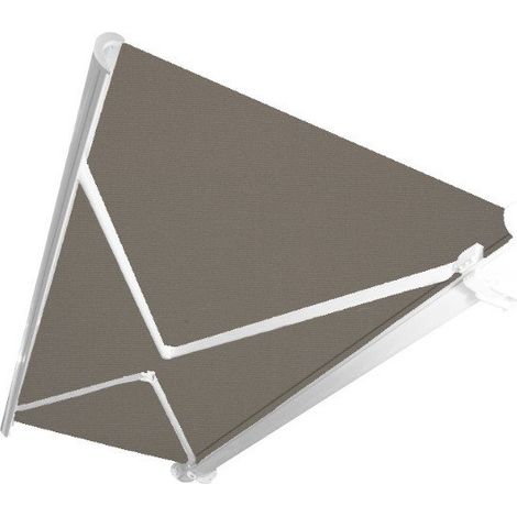 Ici Store – Store banne coffre intégral motorisé 2,75 x 2m – Armature aluminium gris RAL 7038 – Toile Dickson® 100% acrylique – Protection UV 90-100% (1/4)