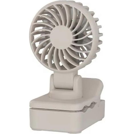 Portable mini clip ventilateur rechargeable refroidissement air refroidisseur avec réglable vitesses ideal voyage B (1/5)