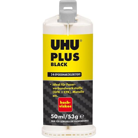 UHU PLUS BLACK DK Kartusche 50ml (1/5)