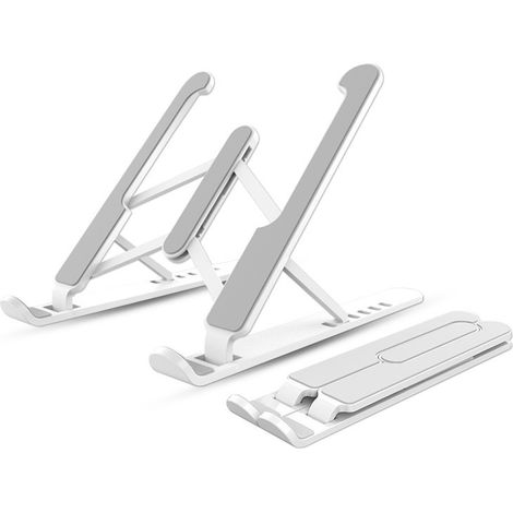 Support d'ordinateur Portable en alliage d'aluminium, support de refroidissement pliable pour ordinateur Portable, Base élévatrice de stockage (1/5)