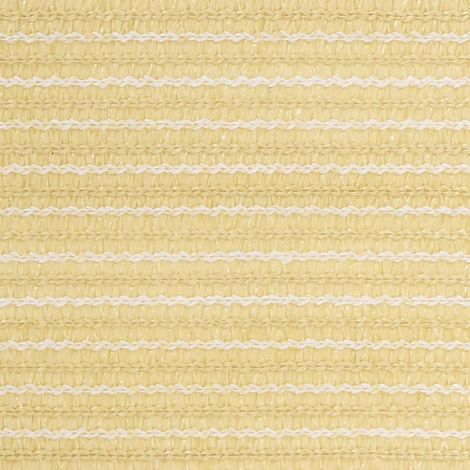 vidaXL Toldo para balcón HDPE beige 75x300 cm (1/2)