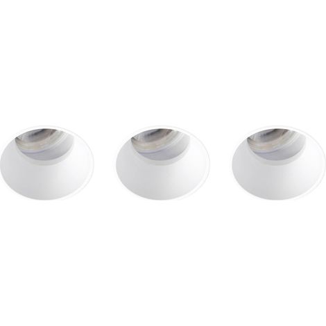 FLIC 3L Da incasso orientabile Trimless bianco MR11 GU10