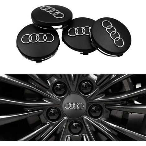 Teile – Audi Radkappen / Radnabenembleme – Auto 60 mm (1/5)