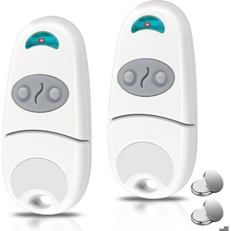 Télécommande Portail - 433,92 MHz - Compatible Récepteurs 432A TOP432 TOP432EV TOP432M TOP43S - 2 Pièces (1/4)